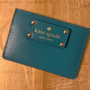 kate spade leather card holder